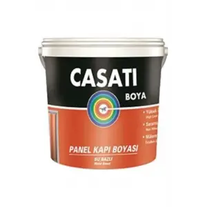 Mey İthalat® Casati Su Bazlı Panel Kapı Boyası Beyaz 0,75 Litre