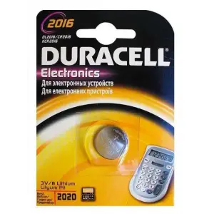 Mey İthalat® Duracell CR 2016 Lityum Pil 3 Volt
