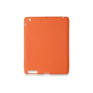 Mey İthalat®  iPad 4 9.7 Kılıf Evo Tablet Silikon - Turuncu