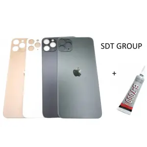Mey İthalat® iPhone 11 PRO MAX Arka Batarya Pil Kapağı ALTIN (B