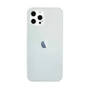 Mey İthalat®   iPhone 12 Pro Max Kılıf Karbon PP Silikon - Şeffaf