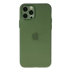 Mey İthalat®   iPhone 12 Pro Max Kılıf Puma Silikon - Yeşil