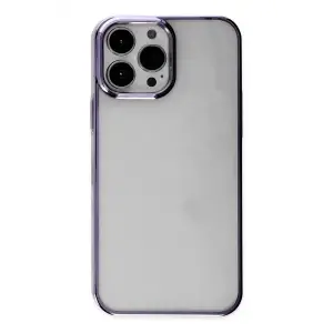 Mey İthalat®  iPhone 13 Pro Kılıf Element Silikon - Mor