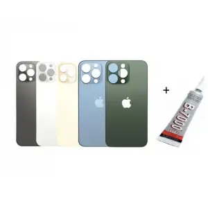 Mey İthalat® iPhone 13 PRO MAX Arka Batarya Pil Kapağı GRİ (B70