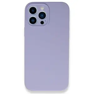 Mey İthalat®   iPhone 13 Pro Max Kılıf Lansman Legant Silikon - Lila