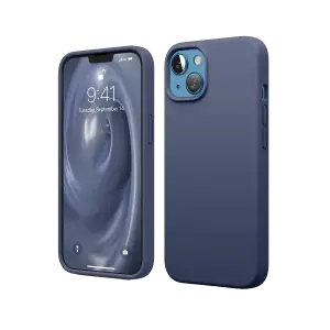 Mey İthalat®   iPhone 14 Kılıf First Silikon - Lacivert