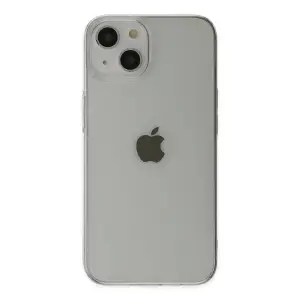 Mey İthalat®   iPhone 14 Plus Kılıf Pc Sert Şeffaf Kapak - Şeffaf