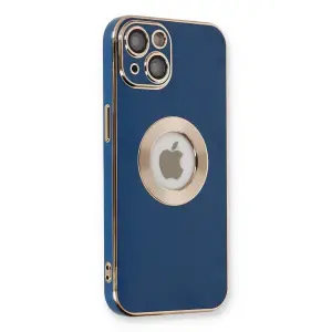 Mey İthalat®   iPhone 14 Plus Kılıf Store Silikon - Mavi