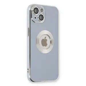 Mey İthalat®   iPhone 14 Plus Kılıf Store Silikon - Sierra Blue