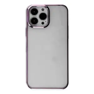 Mey İthalat®   iPhone 14 Pro Kılıf Element Silikon - Lila