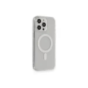 Mey İthalat®   iPhone 14 Pro Kılıf Matte Şeffaf Magneticsafe - Şeffaf