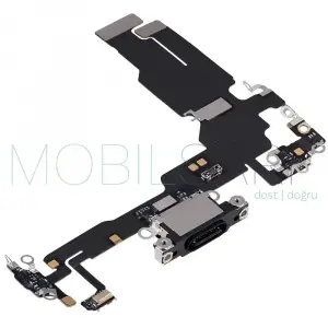 Mey İthalat® iPhone 15 Şarj Soket Filmi (ORGINAL)