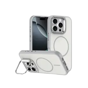 Mey İthalat®   iPhone 16 Pro Max Flexa Magsafe Kapak - Beyaz