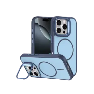 Mey İthalat®   iPhone 16 Pro Max Flexa Magsafe Kapak - Mavi
