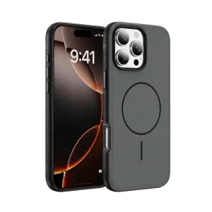 Mey İthalat®   iPhone 16 Pro Max Neksa Magsafe Kapak - Siyah