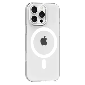 Mey İthalat®   iPhone 16 Pro Max PC Blank Magsafe Kapak - Şeffaf