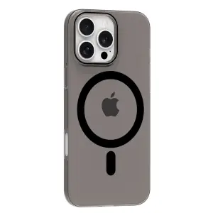 Mey İthalat®   iPhone 16 Pro Max PC Blank Magsafe Kapak - Siyah