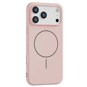 Mey İthalat®   iPhone 17 Pro Jully Magsafe Kapak - Pudra