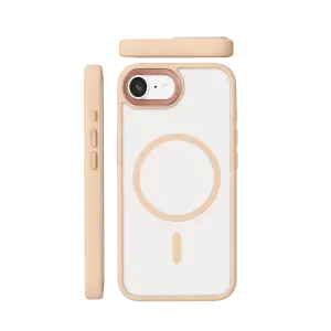 Mey İthalat®   iPhone 17E Terea Magsafe Kapak - Pembe
