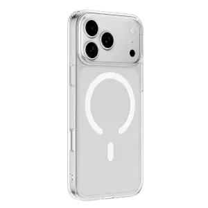 Mey İthalat®  iPhone 18 Pro Combo Sert Şeffaf Magsafe Kapak - Şeffaf