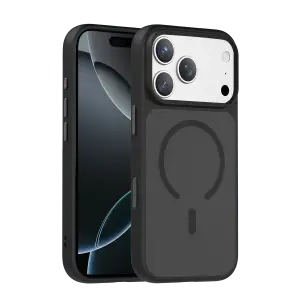 Mey İthalat®   iPhone 18 Pro Max Megane Magsafe Kapak - Siyah