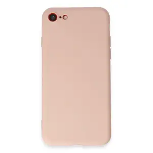 Mey İthalat®   iPhone 7 Kılıf First Silikon - Pudra