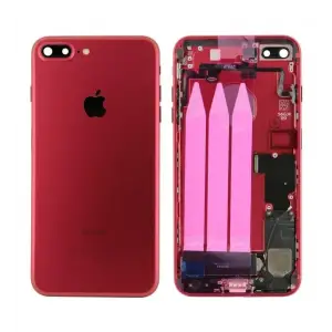 Mey İthalat® iPhone 7 Plus FULL Dolu Kasa (Kırmızı)