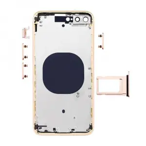 Mey İthalat® iPhone 8 Plus Boş Kasa Arka Kapak GOLD