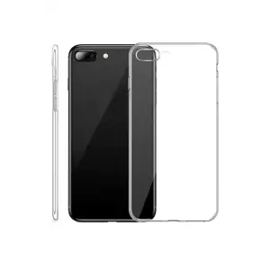 Mey İthalat®  iPhone 8 Plus Kılıf Lüx Şeffaf Silikon