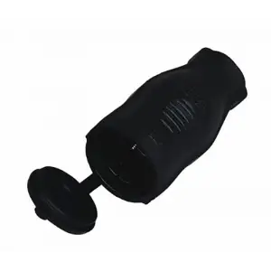 Mey İthalat® Kauçuk Dişi Fiş 220 Volt 16 A