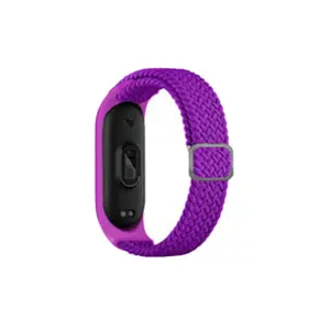 Mey İthalat®   Mi Band 6 Star Kordon - Mor