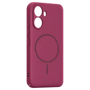 Mey İthalat®  Poco X8 Pro Mika PC Magsafe Kapak - Bordo
