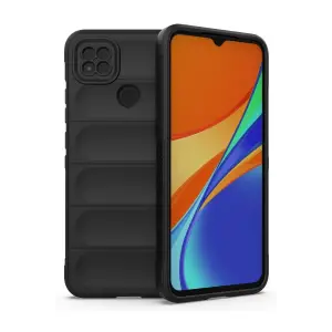 Mey İthalat®   Redmi 9C Kılıf Optimum Silikon - Siyah