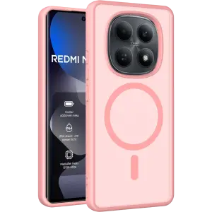 Mey İthalat®   Redmi Note 15 Pro 5G Jota Magsafe Kapak - Pudra