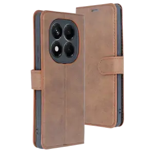 Mey İthalat®   Redmi Note 15 Pro 5G Trend S Plus Kapaklı Kılıf - Taba