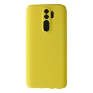 Mey İthalat®  Redmi Note 8 Pro Kılıf First Silikon - Sarı