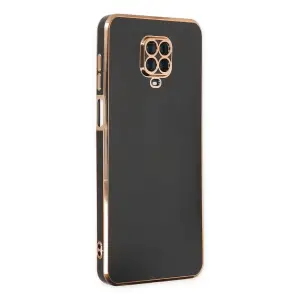 Mey İthalat®   Redmi Note 9 Pro Kılıf Volet Silikon - Siyah