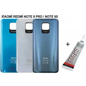Mey İthalat® REDMİ NOTE 9 PRO - NOTE 9S  Arka Batarya Pil Kapağ