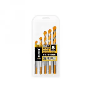 Mey İthalat® Sgs 1484 Multi Matkap Ucu Seti 5 Parça