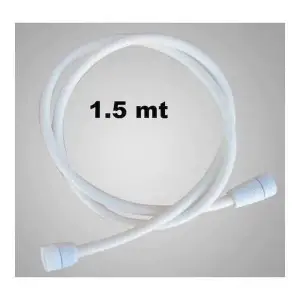 Mey İthalat® Şofben Plastik Duş Hortumu 1/2X1/2 150 cm