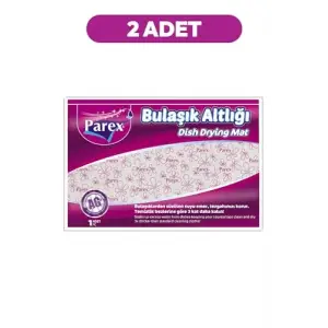 Mikrofiber bulaşık altlığı, 46 x 30 cm, 2 adet