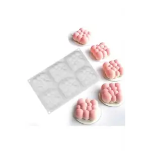 Mini Cloud Silikon Kalıp Beyaz ecmelNM460