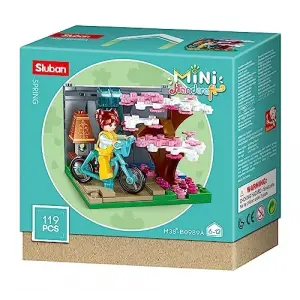 Mini Handcraft Macera Bisikleti Yapım Seti, 119 Parça