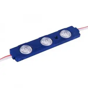 Modül LED, 3lü, Mavi, 20li