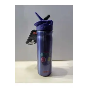 Mor Desenli Çelik Matara, 500 ml