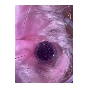 Mor Işıltılı Jel Glitter