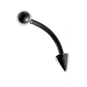 Moulin Curved Barbel Spike Çelik Piercing