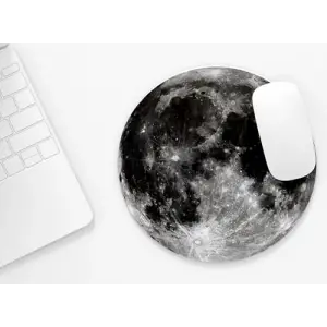 Mouse Pad - Dolunay - Yuvarlak Mouse Pad, 19,50 cm