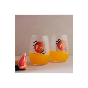Mr & Mrs 2li Meşrubat Bardağı