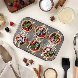 Muffin Kalıbı Mor 6’lı